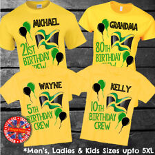 Jamaica Birthday Personalised T-shirts Party Family Friends Jamaican