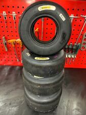KOMET K1D-M CADET KART TYRES USED FULL SET- 30 LAPS OLD  - HONDA IAME