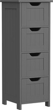 Bathroom Floor Cabinet Gray