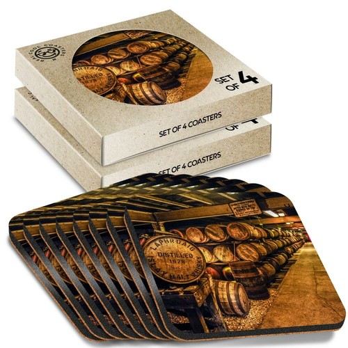 Boxed square coasters - 8,