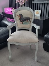 Daschund Sausage Dog Accent Chair Dressing Table Chair