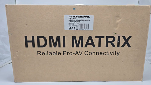 Pro signal psg3450 4x4 hdmi - pro,