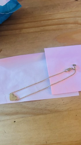 Fossil elis heart - heart, pendant