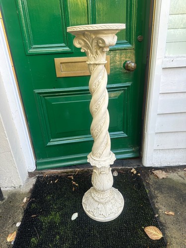 Pedestal plant stand spiral - pedestal,