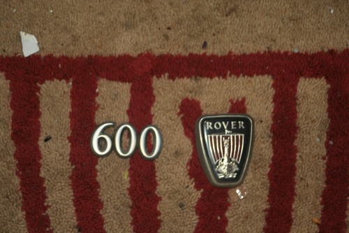 Rover 600 series rear badges - series,