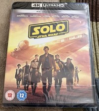 Star Wars Solo A Start Wars Story Blu Ray 4K Ultra HD  Sealed