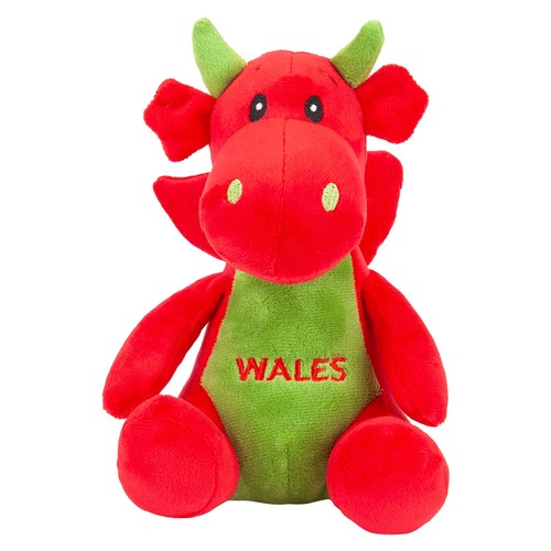 Red dragon soft toy - dragon, cute