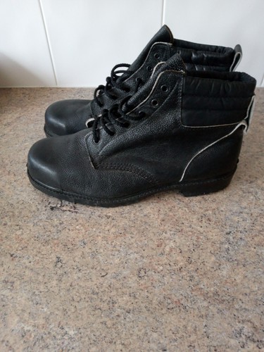 Goliath leather safety boots - goliath,