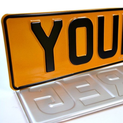 Metal pressed number - metal,