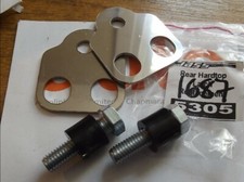 Hardtop fixing brackets rear