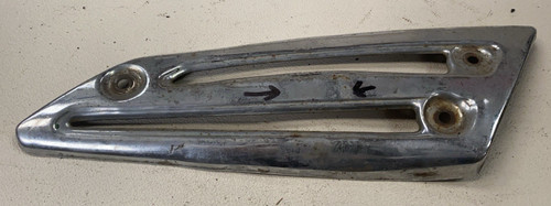 Suzuki chrome exhaust guard - exhaust,
