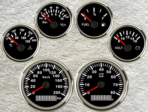 Gauge set 85mm - gauge,