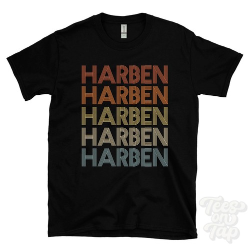 Harben repeated retro style - repeated,