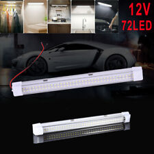 12V 72 LED Car Interior Strip Lights Bar Light for Car Van Caravan Boat Home Bus