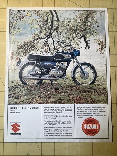 Vintage 1972 suzuki 5 - vintage,