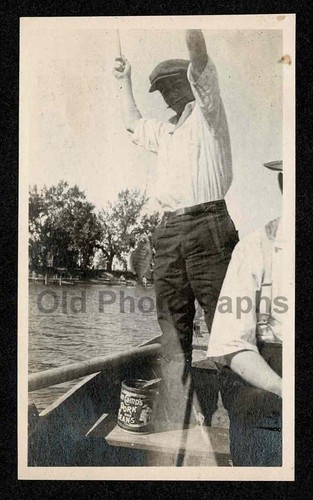 Fisherman fish line - fisherman, van