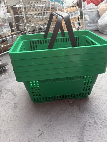 Plastic shopping baskets - plastic,