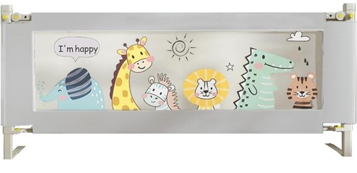 Eaq toddlers bed - bed, rails