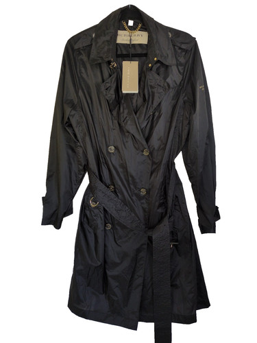 Burberry womens black - black, trench