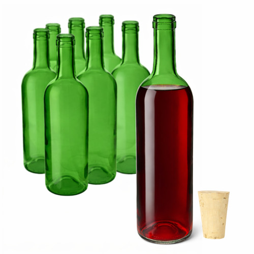 Wine bottle 750 glass - wine, ml