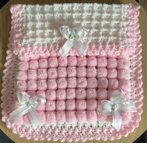 Beautiful handmade thick - handmade, pom