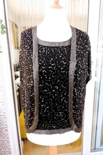Jacques Vert Sequin Top and
