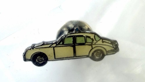 Vintage jaguar 340 enamel - jaguar,