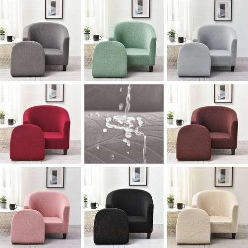 Jacquard tub chair covers - tub,