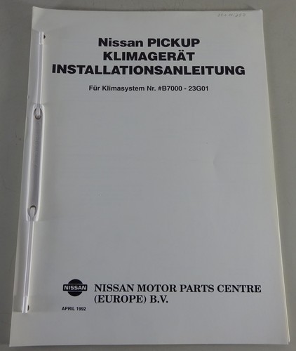 Installation manual nissan - installation,