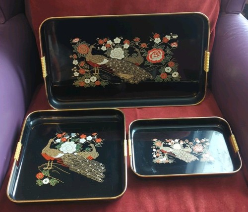 Lacquer look asian design - lacquer,