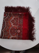  Multicoloured Traditional Russian scarf. New. Size 145x145 