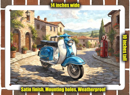 Metal sign 1959 - 1959, lambretta