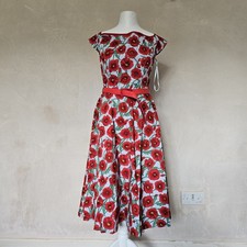 Hell Bunny Poppy Print 50s