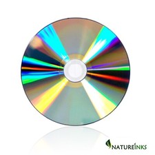 50 Ritek Shiny Silver Thermal Printable Blank DVD-R DVD 16x 4.7GB TEAC