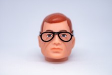 VAMAN vintage action man repro  1/6th Black   glasses twin bar  (no head)
