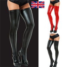 Women Shiny Latex PVC Leather