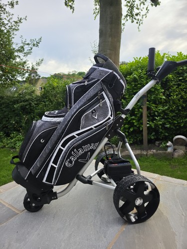 Electric golf trolley with - golf,