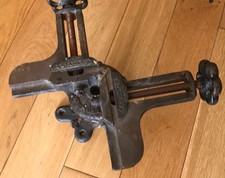 Vintage STANLEY No. 400 Picture Frame Vise Tilting Swivel Miter Clamp USA Ref1