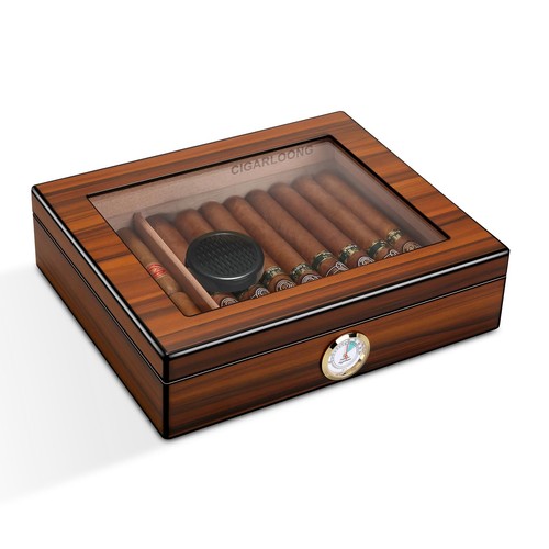 Cigarloong cigar humidor brown - cigarloong,