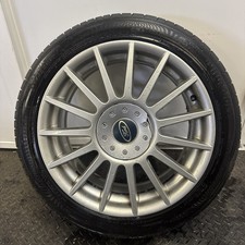 GENUINE MK1 FORD FOCUS ST170 17 IN ALLOY WHEEL 2001-2005 215/45/17 Tyre inc