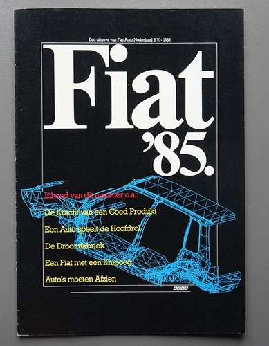1985 fiat programme - 1985,