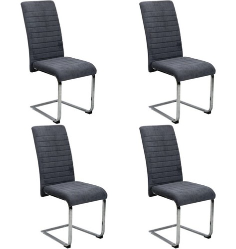 Set dark grey velvet - 4,