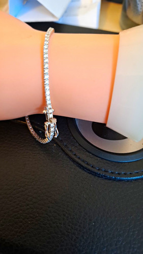 18ct white gold - white,