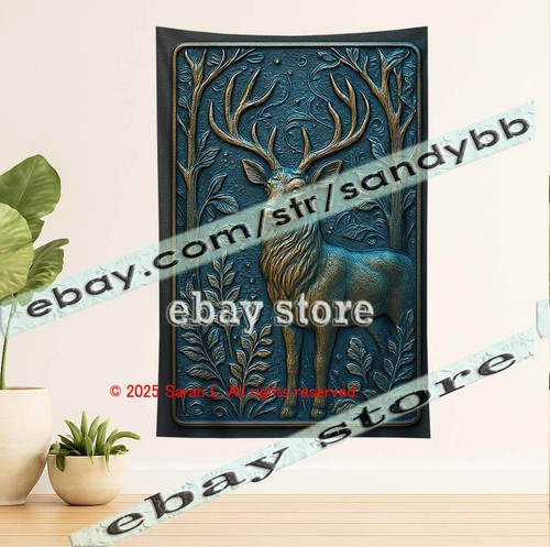 Stag wall hanging - stag,