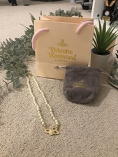 Pear Gold Vivienne Westwood Necklace 
