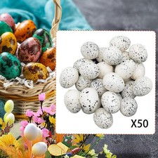 Mini Foam Bird Eggs Speckled