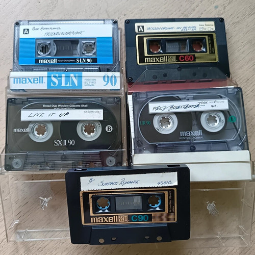 Maxell cassette tapes mixed - cassette,