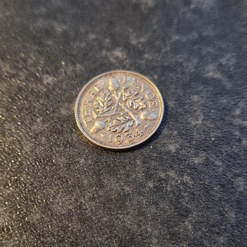 1934 king george 500 silver - king, v