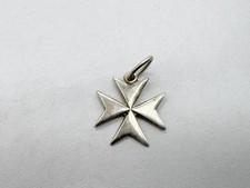 VINTAGE SOLID SILVER MALTESE