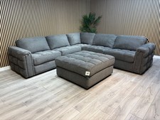 DFS - MAVAM Modular Premium Fabric 2 Corner 2 Sofa + Footstool - RRP £3499
